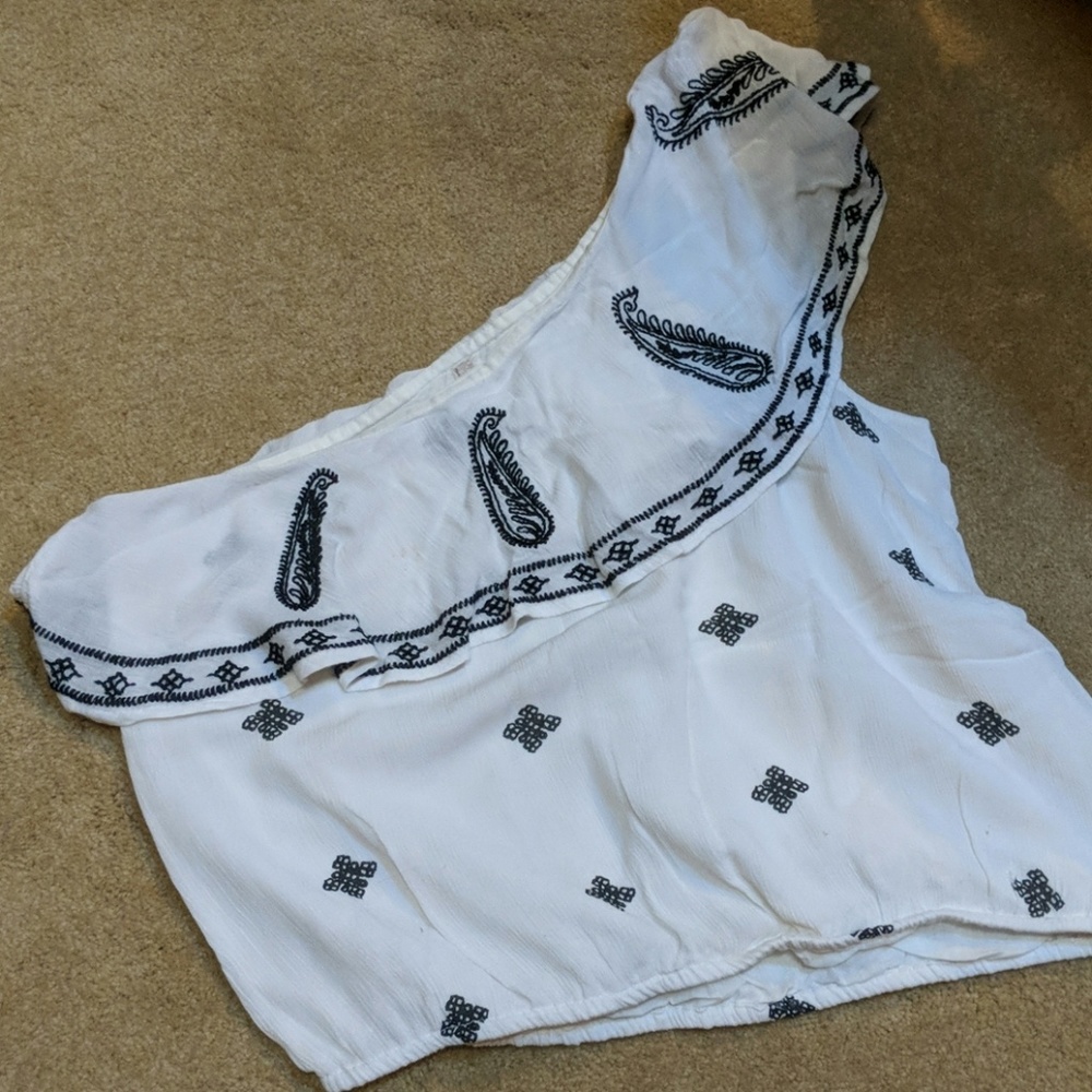 Free people one shoulder top